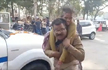Madhya Pradesh cop carrying injured woman on his back wins hearts